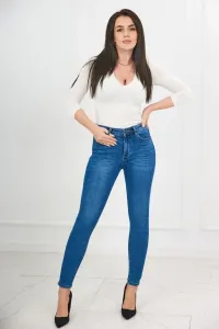 Legínovo Klasické úzke džínsy Farba: Džínsová, Veľkosť: XS