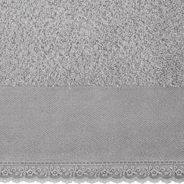 Eurofirany Bavlněný ručník Emi 50x90 cm šedý