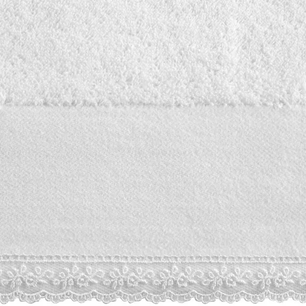Eurofirany Bavlněný ručník Emi 50x90 cm bílý