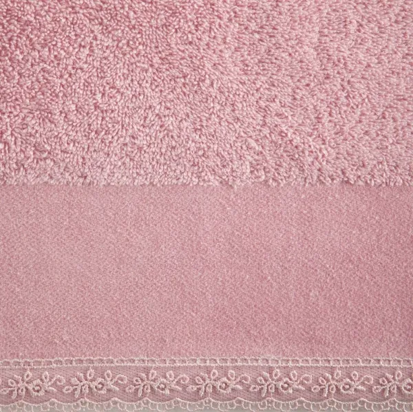 Eurofirany Bavlněný ručník Emi 30x50 cm růžový