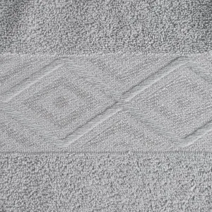 Eurofirany Bavlněný ručník Azari 50x90 cm šedý