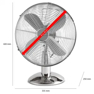 VL 3063 stolový ventilátor 30cm