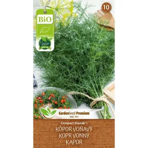 GardenSeed Premium Semienka BIO Kôpor Compact (Hanák)