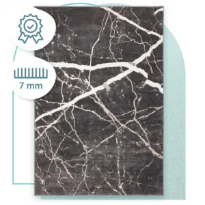 Koberec Agnella Soft Shrink Blacky Antracit