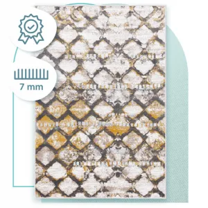 Koberec Agnella Soft Fegen Granite/Granit