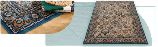 Koberec  Agnella Isfahan Forenza Smaragd