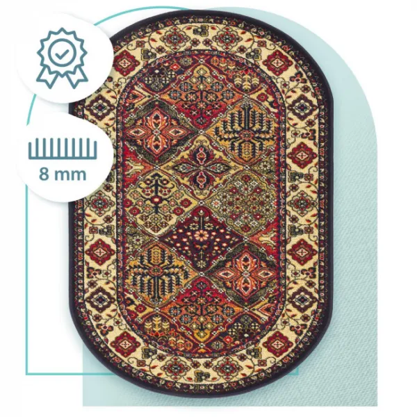 Koberec Agnella Standard Bergenia zlatý ovál