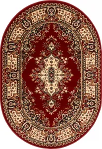 Koberec Agnella Standard Fatima bordový ovál