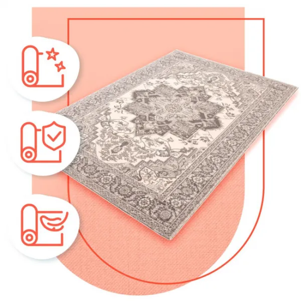 Koberec Agnella Platinium Ostis Alabaster