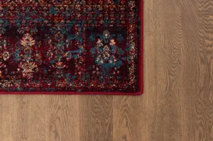 Koberec Agnella Isfahan Grawe Bordo