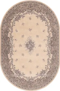 Koberec Agnella Isfahan Dafne Alabaster ovál