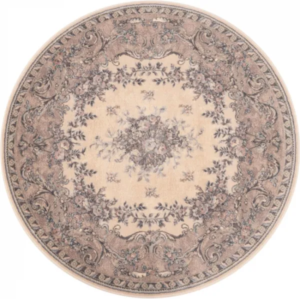 Koberec Agnella Isfahan Dafne Alabaster kruh