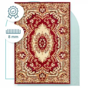 Koberec Agnella Standard kráľovsky bordový