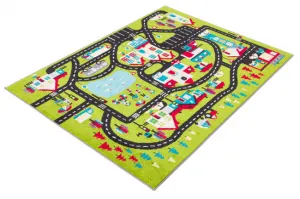 Koberec Agnella Funky Top Super Mesto C limetka