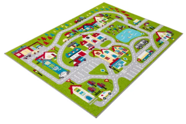 Koberec Agnella Funky Top Super Mesto S limetka