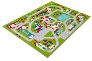 Koberec Agnella Funky Top Super Mesto S limetka