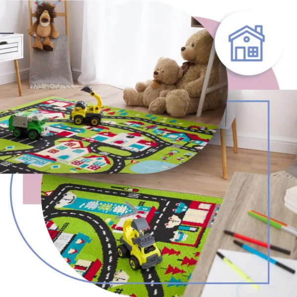 Koberec Agnella Funky Top Super Mesto C limetka