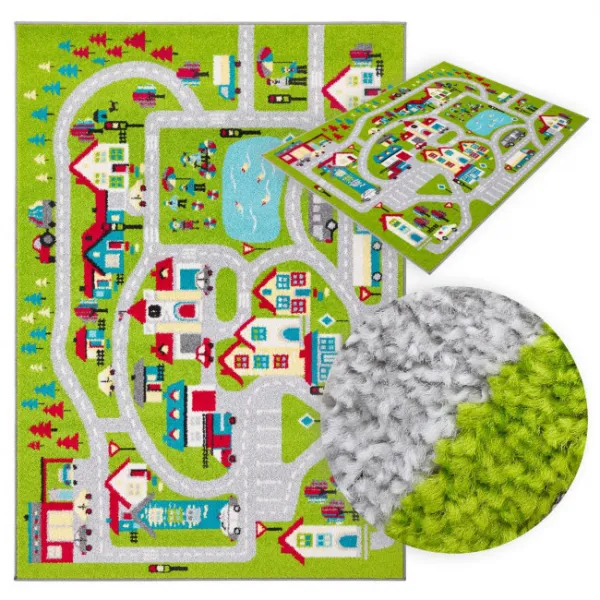 Koberec Agnella Funky Top Super Mesto S limetka