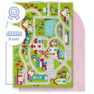 Koberec Agnella Funky Top Super Mesto S limetka
