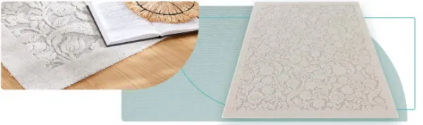 Koberec Agnella Noble Alulala svetlosivý