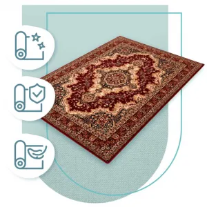 Koberec Agnella Isfahan Almas rubín