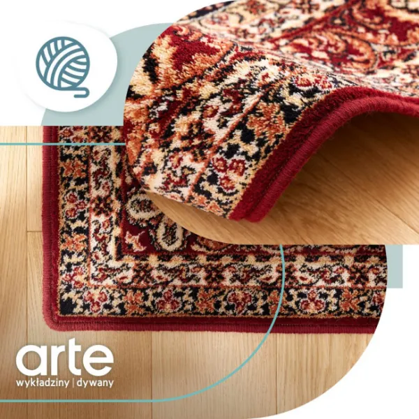 Koberec Agnella Isfahan Almas rubín