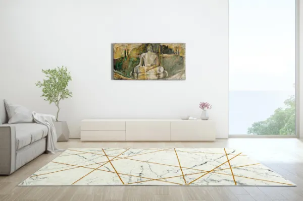 Koberec Agnella Soft Marmari perla