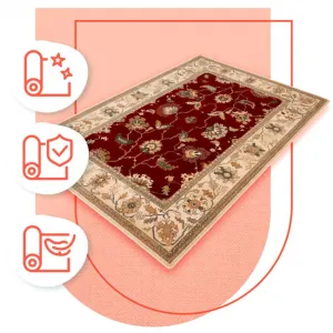 Koberec Polonia Loare Velvet Red
