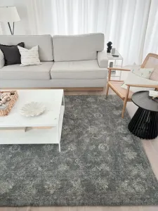 Koberec Agnella Calisia Vintage Flora Grafit