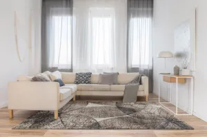 Koberec Agnella Lush Haust béžový