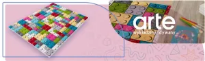 Koberec Agnella Funky Top Super Klocki Amarylis