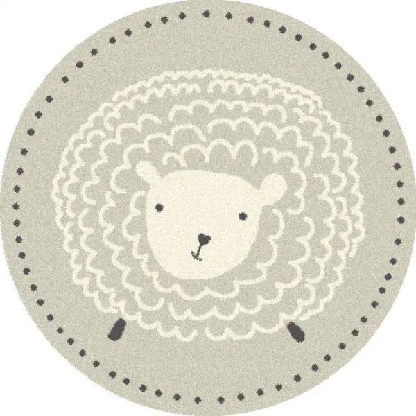 Detský koberec Agnella Isfahan M Sheep popol kruh