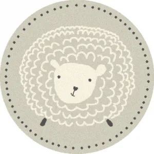 Detský koberec Agnella Isfahan M Sheep popol kruh