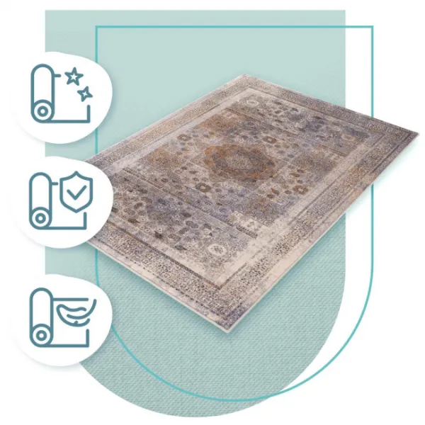 Koberec Dywilan Moon Mamluk Silver