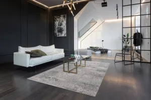 Koberec Agnella Isfahan Korist svetlosivý