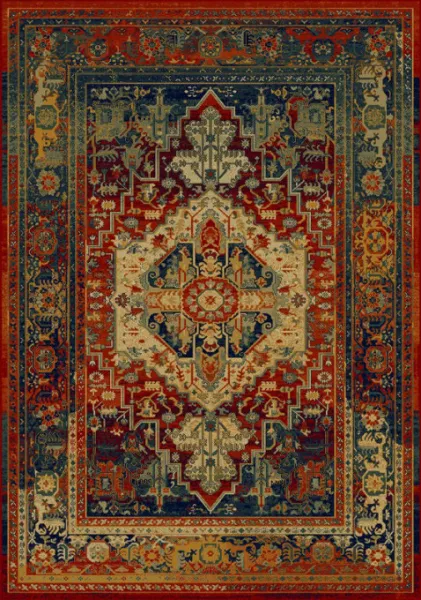 Koberec OMEGA Polonia Alhambra rubín