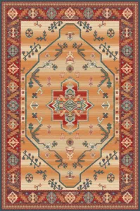 Koberec Agnella Isfahan Tereus medený