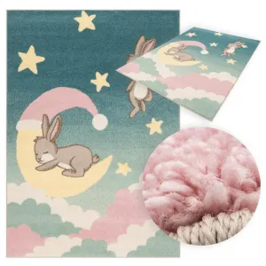 Koberec Agnella Funky Top Sweet Dreams modrý