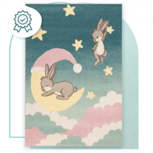 Koberec Agnella Funky Top Sweet Dreams modrý