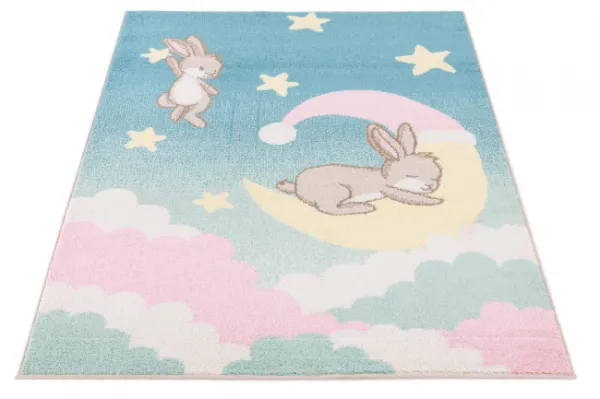 Koberec Agnella Funky Top Sweet Dreams modrý