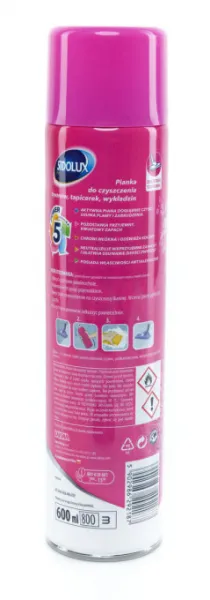 Čistiaci prostriedok Lakma Sidolux pena na čistenie kobercov 600 ml