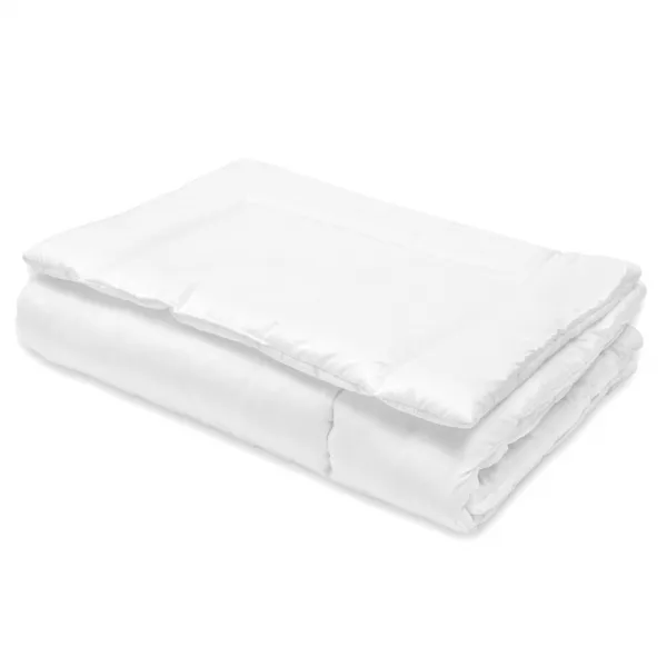 Luxusné výplne New Baby z mikrovlákna vankúš a perinka 135x100 biela