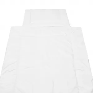 Luxusné výplne New Baby z mikrovlákna vankúš a perinka 135x100 biela
