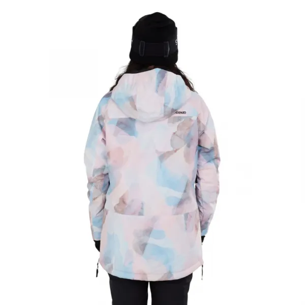 Dámska lyžiarska bunda anorak FUNDANGO Hooper ECO Anorak-335- salmon