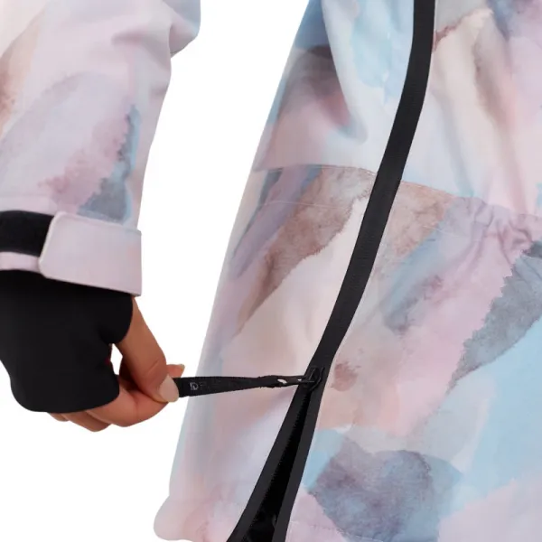 Dámska lyžiarska bunda anorak FUNDANGO Hooper ECO Anorak-335- salmon