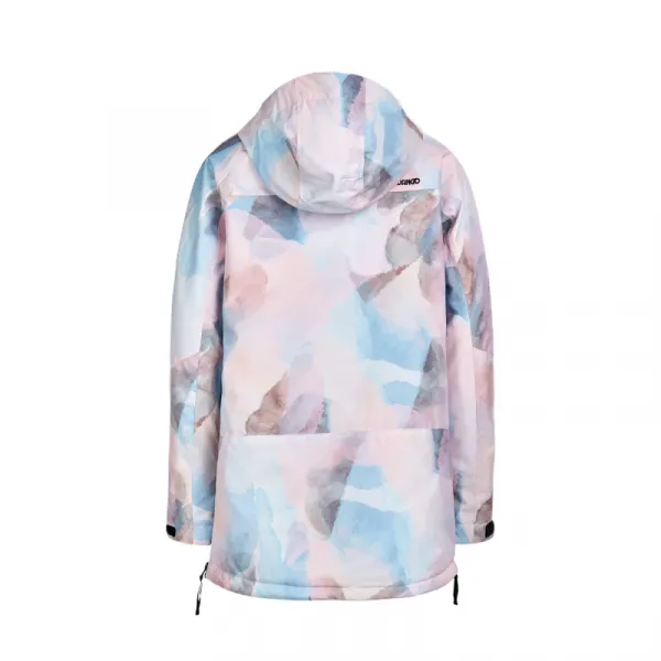 Dámska lyžiarska bunda anorak FUNDANGO Hooper ECO Anorak-335- salmon