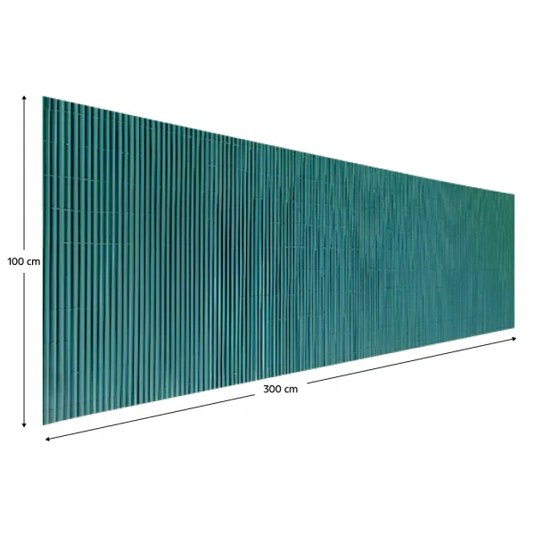 Záhradná zástena, zelená, 300x100 cm, ABEO