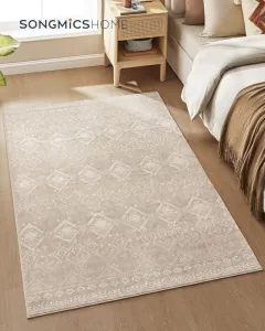 Koberec Boho 120×170 cm, protišmykový, béžový