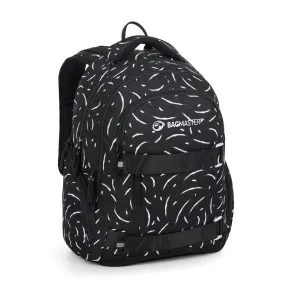 Školský set Bagmaster NOMAD 25 A Set Black/white
