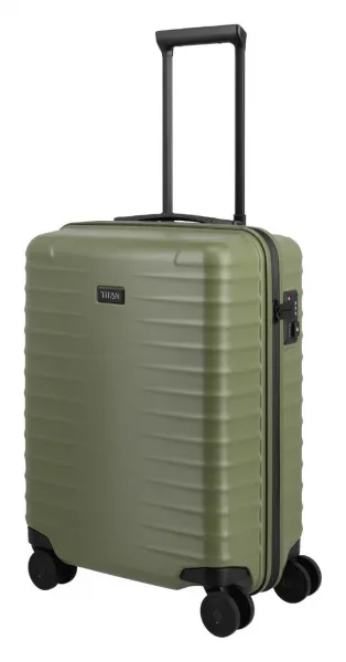 Malý škrupinový kufor Titan Upgrade S23 Forest green